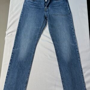 Levi's Classic 501 Blue Straight Leg Jeans